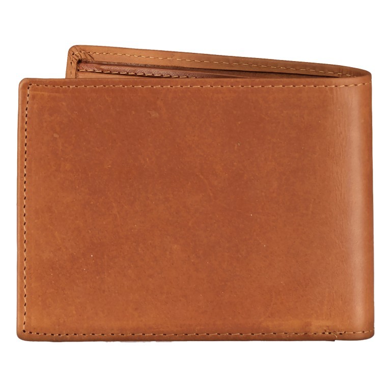 Geldbörse Walid mit RFID-Schutz Cognac, Farbe: cognac, Marke: The Chesterfield Brand, EAN: 8719241035345, Abmessungen in cm: 12.5x9.5x2, Bild 2 von 3