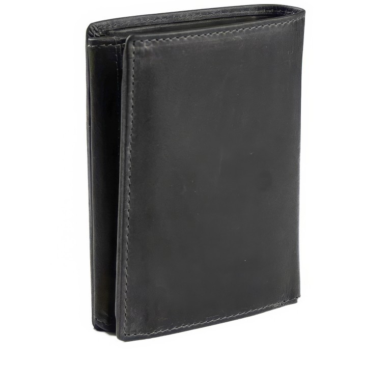 Geldbörse Hazel mit RFID-Schutz Black, Farbe: schwarz, Marke: The Chesterfield Brand, EAN: 8719241028767, Abmessungen in cm: 9x13x1, Bild 2 von 5