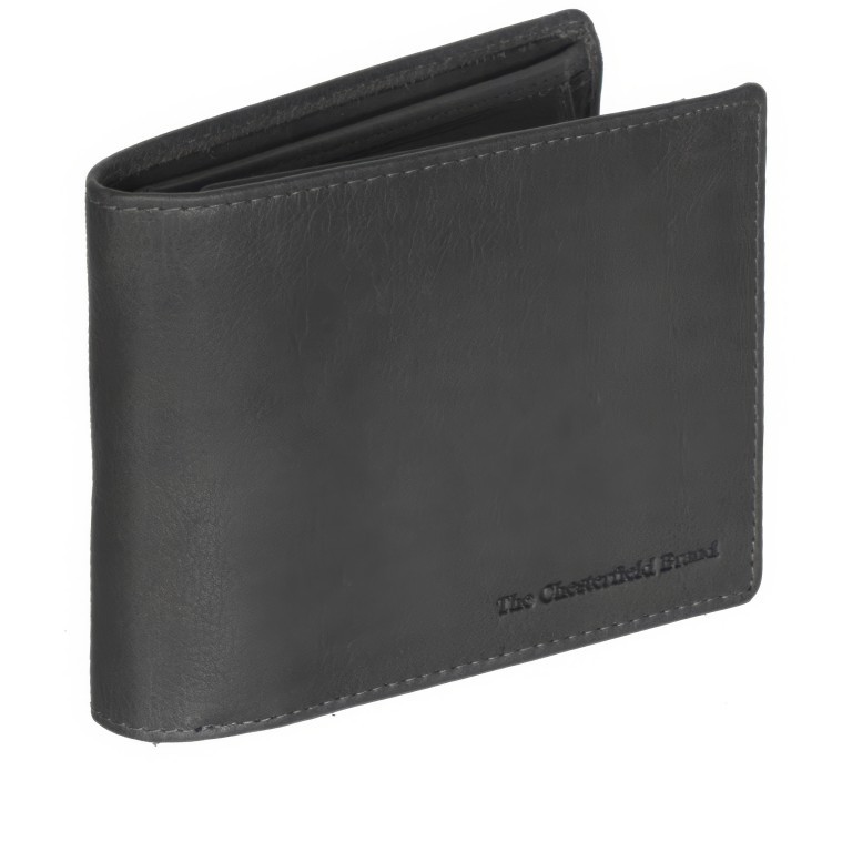 Geldbörse Marion mit RFID-Schutz Black, Farbe: schwarz, Marke: The Chesterfield Brand, EAN: 8719241028798, Abmessungen in cm: 12.2x9.5x3, Bild 1 von 4