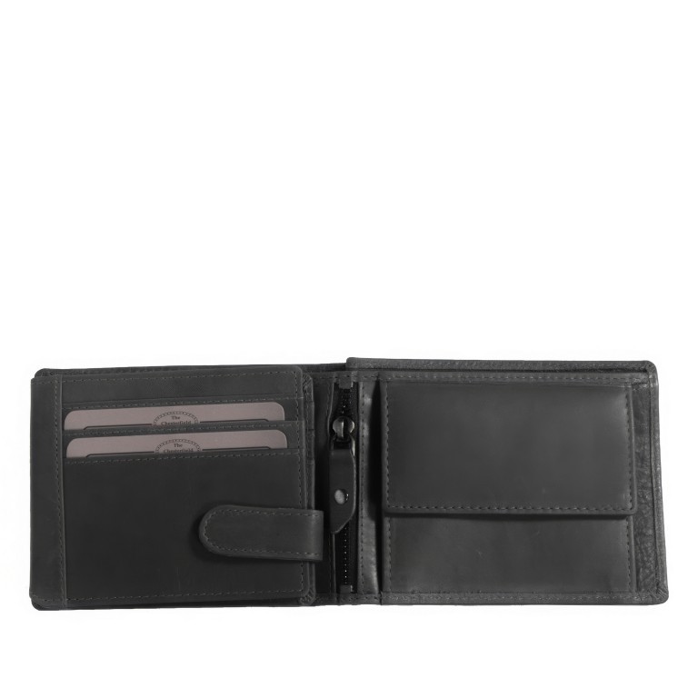 Geldbörse Marion mit RFID-Schutz Black, Farbe: schwarz, Marke: The Chesterfield Brand, EAN: 8719241028798, Abmessungen in cm: 12.2x9.5x3, Bild 3 von 4
