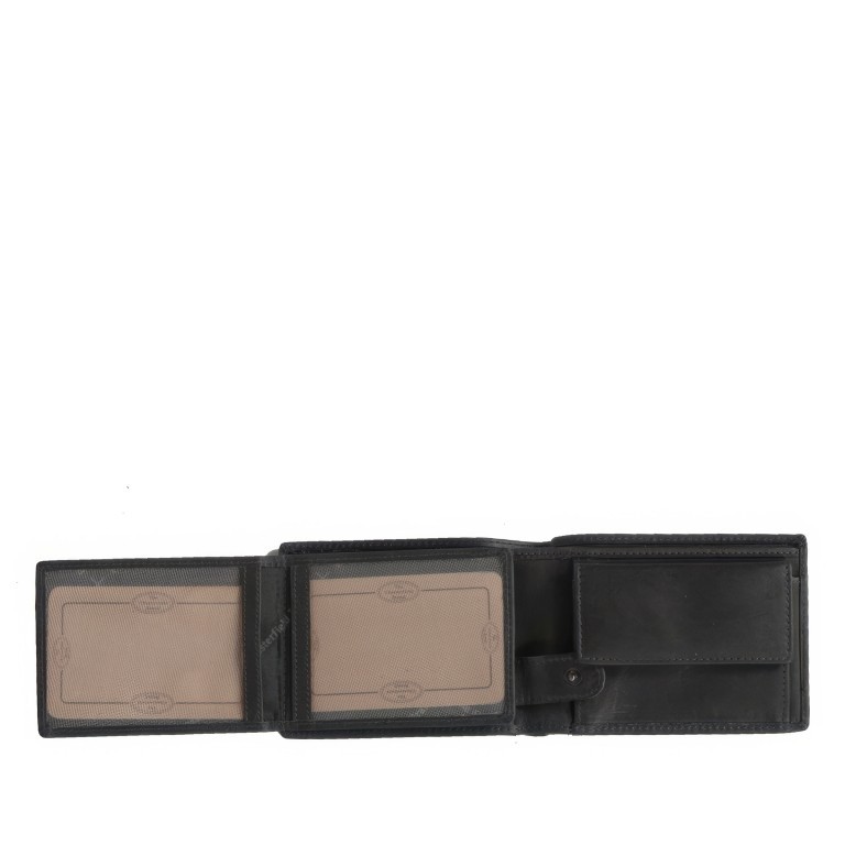 Geldbörse Marvin mit RFID-Schutz Schwarz, Farbe: schwarz, Marke: The Chesterfield Brand, EAN: 8719241028859, Abmessungen in cm: 10.5x8x3, Bild 5 von 5