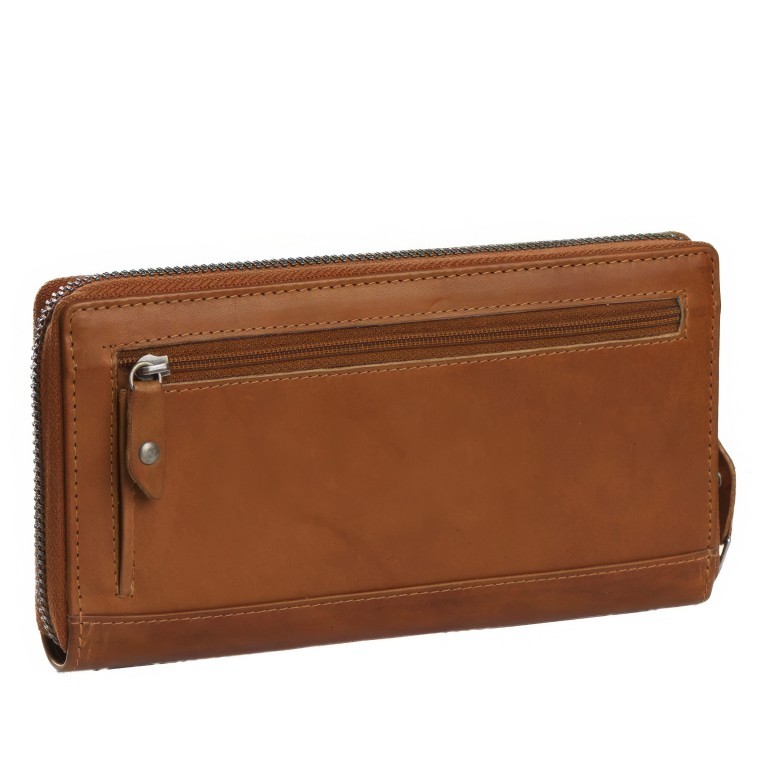 Geldbörse Halle mit RFID-Schutz Cognac, Farbe: cognac, Marke: The Chesterfield Brand, EAN: 8719241065021, Abmessungen in cm: 19x10.5x2.5, Bild 2 von 6