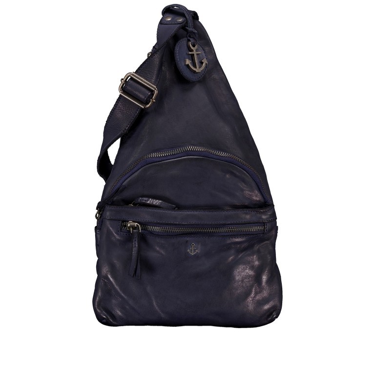 Tasche Anchor-Love Merlin AL-11598 Midnight Navy, Farbe: blau/petrol, Marke: Harbour 2nd, EAN: 4046478064577, Abmessungen in cm: 22x37x4.5, Bild 1 von 6