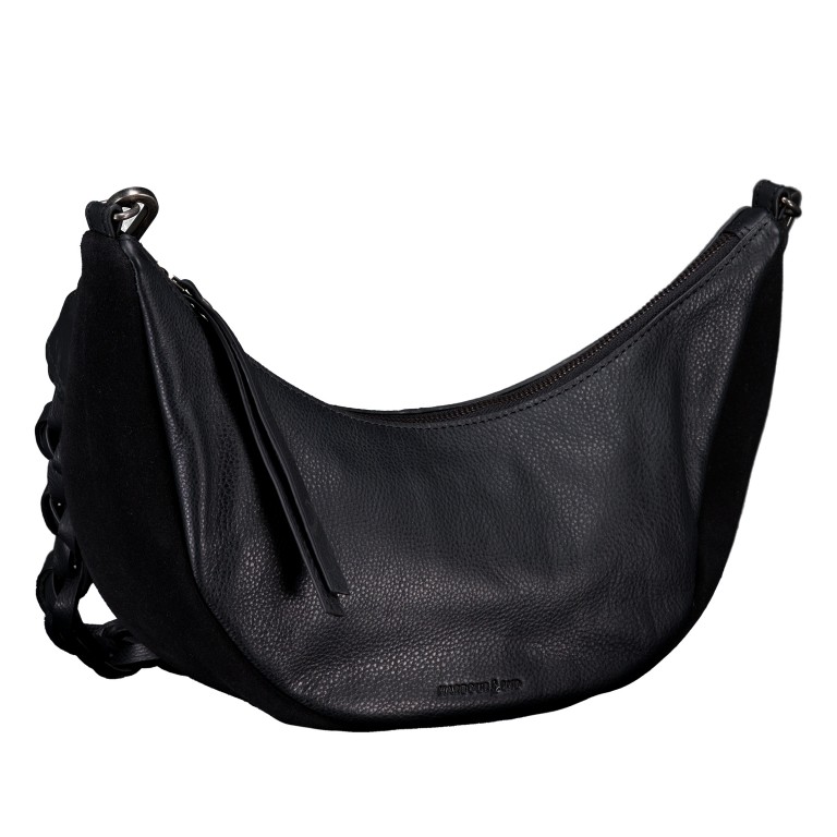 Beuteltasche Just-Pure Calista JP-13337 Dark Ash, Farbe: anthrazit, Marke: Harbour 2nd, EAN: 4046478084148, Abmessungen in cm: 30x22x9, Bild 2 von 7