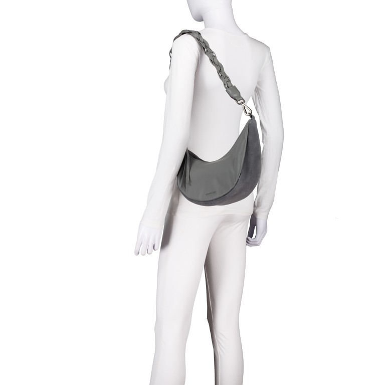 Beuteltasche Just-Pure Calista JP-13337 Dolphin Grey, Farbe: grau, Marke: Harbour 2nd, EAN: 4046478084599, Abmessungen in cm: 30x22x9, Bild 4 von 7