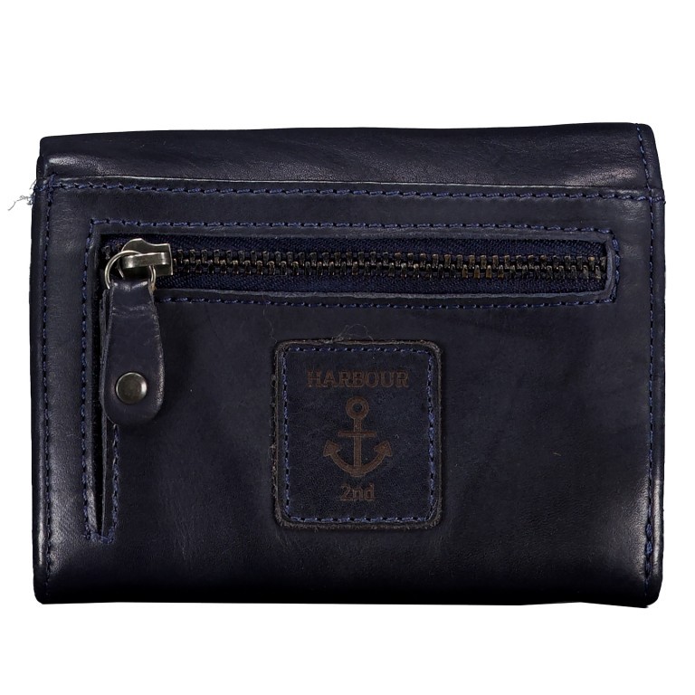 Geldbörse Anchor-Love Pip SL-14494 Midnight Navy, Farbe: blau/petrol, Marke: Harbour 2nd, EAN: 4046478082823, Abmessungen in cm: 12.5x9x3, Bild 3 von 4
