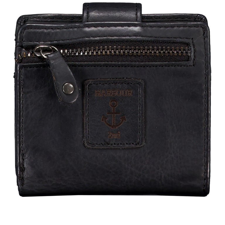 Geldbörse Anchor-Love Sina SL-14495 Dark Ash, Farbe: anthrazit, Marke: Harbour 2nd, EAN: 4046478082854, Abmessungen in cm: 10x9x2, Bild 3 von 4