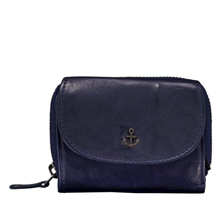 Geldbörse Anchor-Love Maeve SL-14503 E-Case Midnight Navy, Farbe: blau/petrol, Marke: Harbour 2nd, EAN: 4046478083127, Abmessungen in cm: 11x9x3.5, Bild 1 von 5