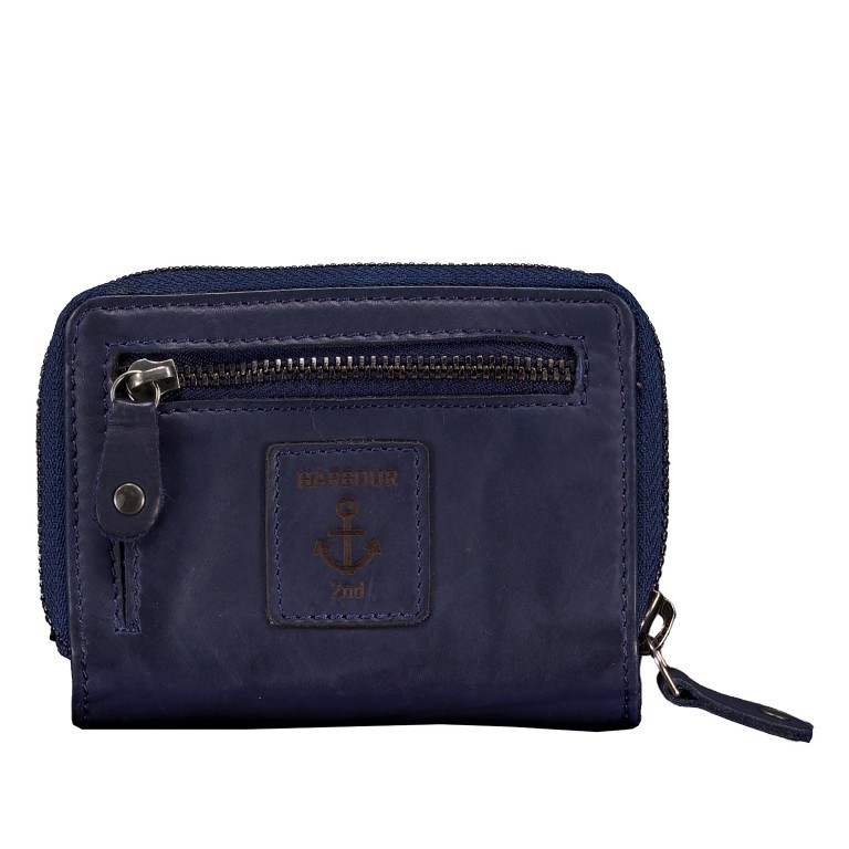 Geldbörse Anchor-Love Maeve SL-14503 E-Case Midnight Navy, Farbe: blau/petrol, Marke: Harbour 2nd, EAN: 4046478083127, Abmessungen in cm: 11x9x3.5, Bild 3 von 5