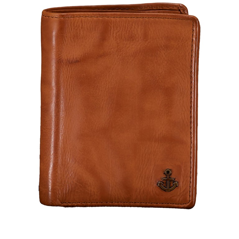 Geldbörse Anchor-Love Magnus SL-14528 Charming Cognac, Farbe: cognac, Marke: Harbour 2nd, EAN: 4046478083226, Abmessungen in cm: 9.5x12x2.5, Bild 1 von 5