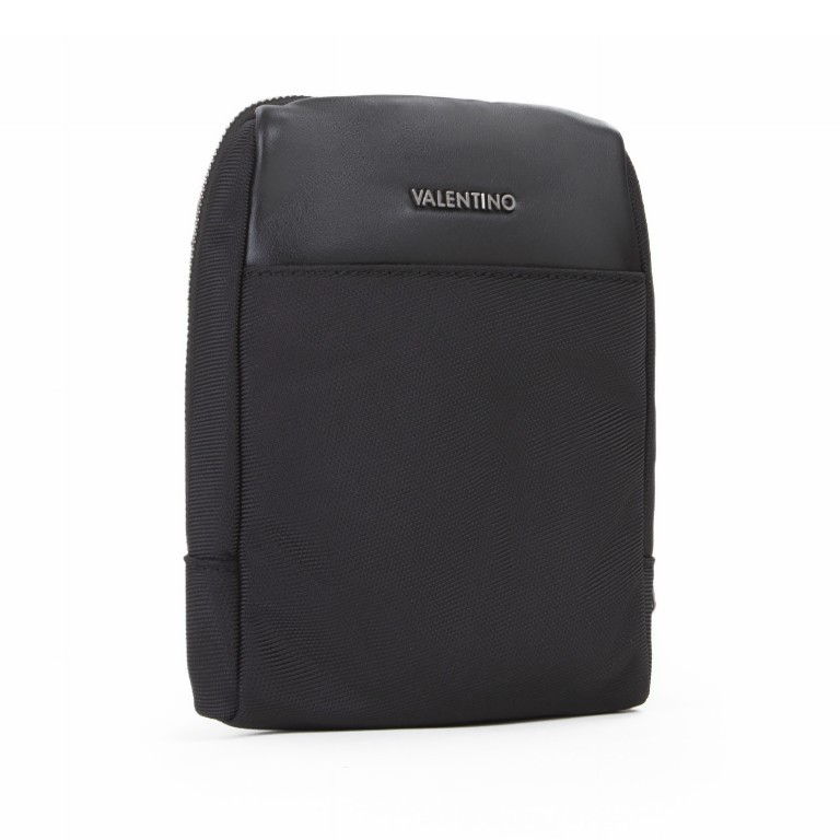 Umhängetasche Finix Nero, Farbe: schwarz, Marke: Valentino Bags, EAN: 8054942656032, Abmessungen in cm: 15.5x20.5x4, Bild 2 von 6