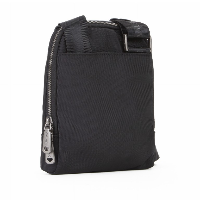 Umhängetasche Finix Nero, Farbe: schwarz, Marke: Valentino Bags, EAN: 8054942656032, Abmessungen in cm: 15.5x20.5x4, Bild 3 von 6