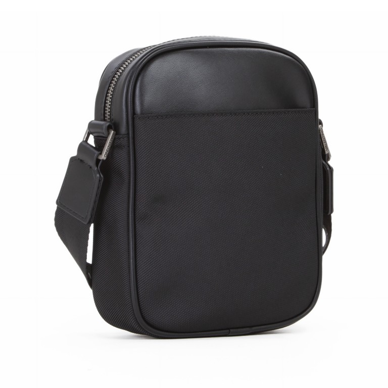 Umhängetasche Finix Nero, Farbe: schwarz, Marke: Valentino Bags, EAN: 8054942656087, Abmessungen in cm: 16.5x21x6.5, Bild 3 von 6