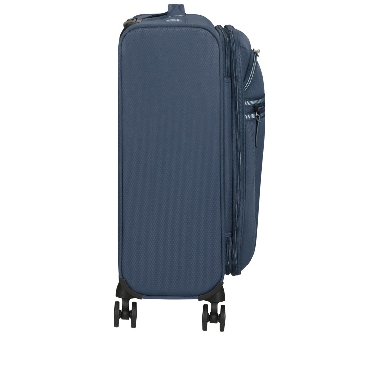 Koffer Aerospin Spinner 55 Expandable Indigo, Farbe: blau/petrol, Marke: American Tourister, EAN: 5400520303998, Abmessungen in cm: 40x55x20, Bild 5 von 16