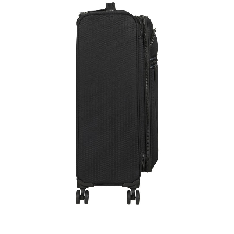 Koffer Aerospin Spinner 69 Expandable Black, Farbe: schwarz, Marke: American Tourister, EAN: 5400520304018, Abmessungen in cm: 43.5x69x27, Bild 5 von 15
