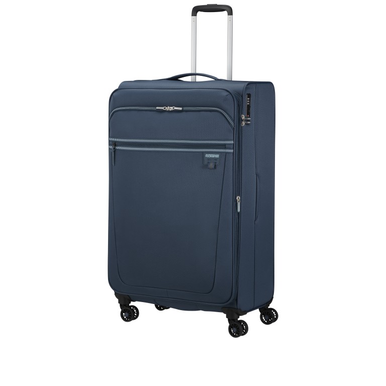 Koffer Aerospin Spinner 80 Expandable Indigo, Farbe: blau/petrol, Marke: American Tourister, EAN: 5400520304254, Abmessungen in cm: 46x80x27, Bild 7 von 15