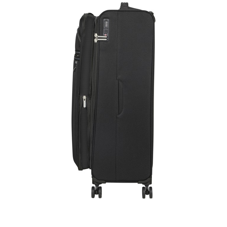 Koffer Aerospin Spinner 80 Expandable Black, Farbe: schwarz, Marke: American Tourister, EAN: 5400520304247, Abmessungen in cm: 46x80x27, Bild 4 von 15