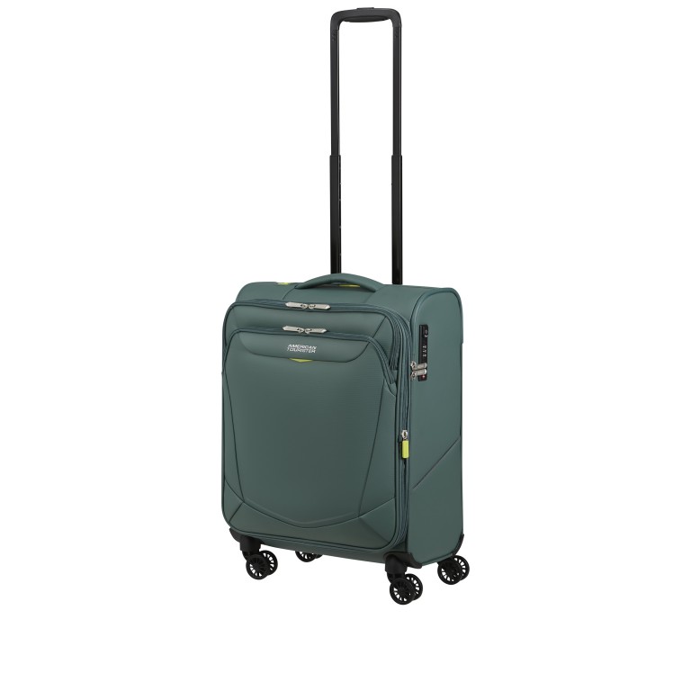 Koffer Summerride Spinner 55 Expandable Dark Forest, Farbe: grün/oliv, Marke: American Tourister, EAN: 5400520308658, Abmessungen in cm: 40x55x20, Bild 7 von 11