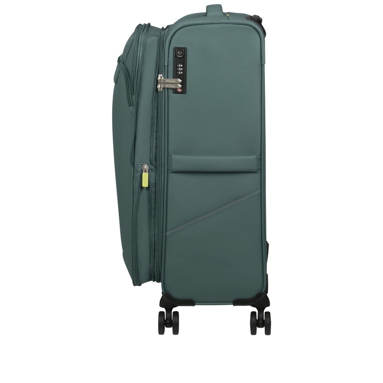 Trolley Summerride Spinner 69 Expandable Dark Forest, Farbe: grün/oliv, Marke: American Tourister, EAN: 5400520308689, Abmessungen in cm: 43x69x29, Bild 4 von 15