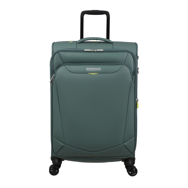 Trolley Summerride Spinner 69 Expandable Dark Forest, Farbe: grün/oliv, Marke: American Tourister, EAN: 5400520308689, Abmessungen in cm: 43x69x29, Bild 1 von 15