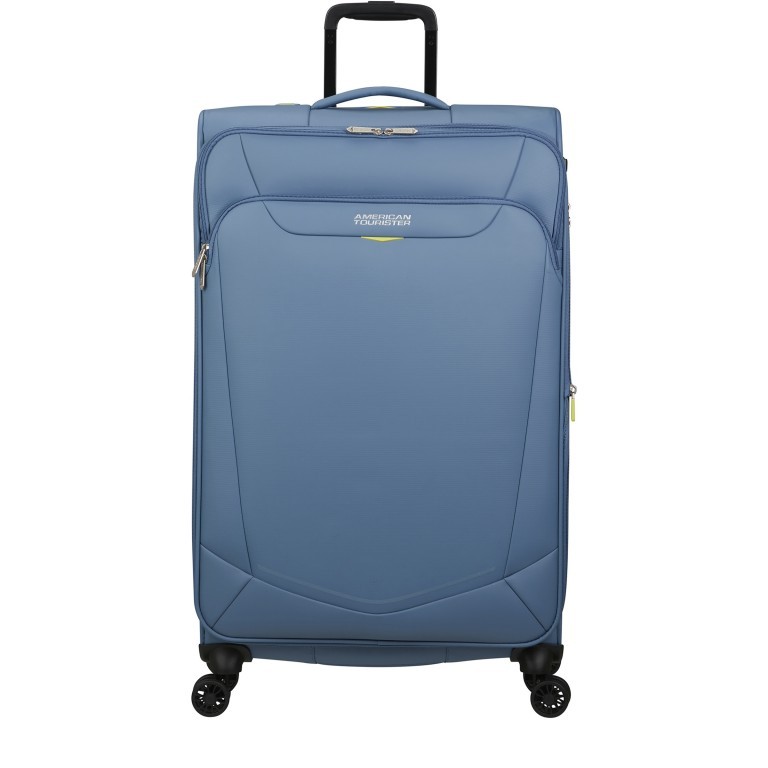 Koffer Summerride Spinner 80 Expandable Coronet Blue, Farbe: blau/petrol, Marke: American Tourister, EAN: 5400520308924, Abmessungen in cm: 48x80x30, Bild 1 von 15