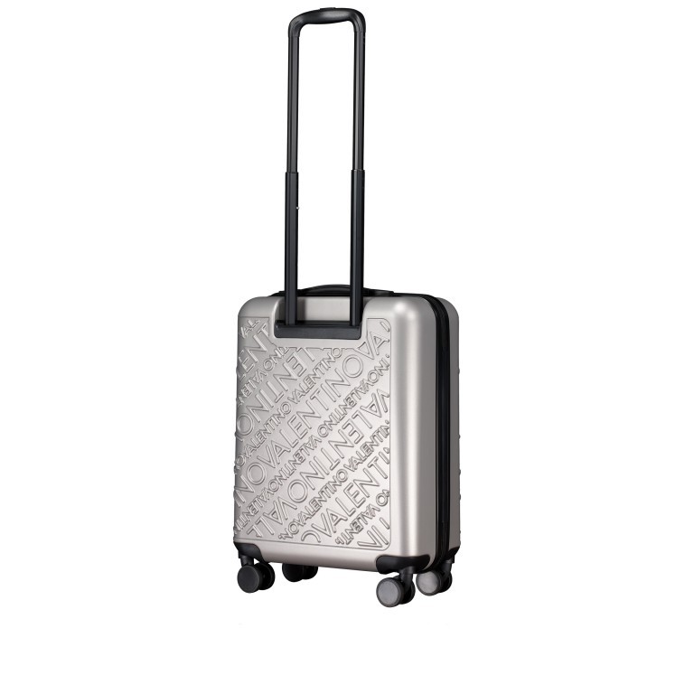 Koffer Mars IATA-Maß 55 cm Silver, Farbe: metallic, Marke: Valentino Bags, EAN: 8054942527271, Abmessungen in cm: 40x55x20, Bild 7 von 9