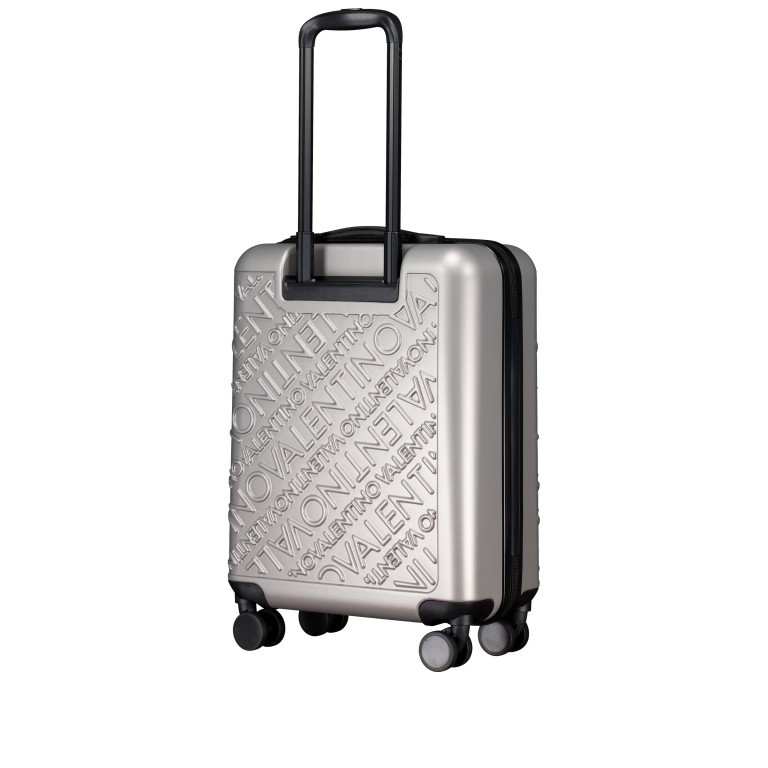 Koffer Mars IATA-Maß 55 cm Silver, Farbe: metallic, Marke: Valentino Bags, EAN: 8054942527271, Abmessungen in cm: 40x55x20, Bild 6 von 9