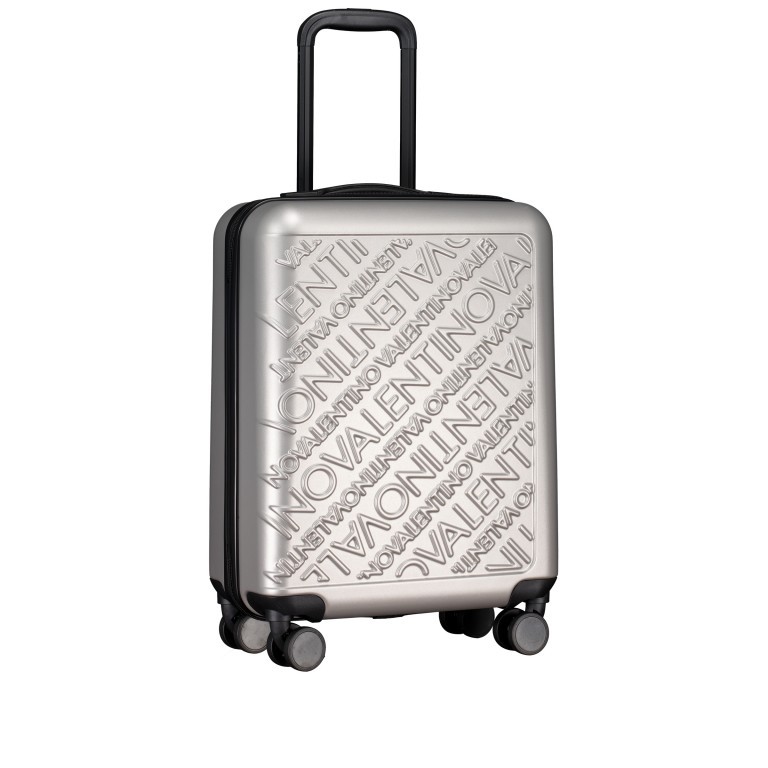 Koffer Mars IATA-Maß 55 cm Silver, Farbe: metallic, Marke: Valentino Bags, EAN: 8054942527271, Abmessungen in cm: 40x55x20, Bild 2 von 9