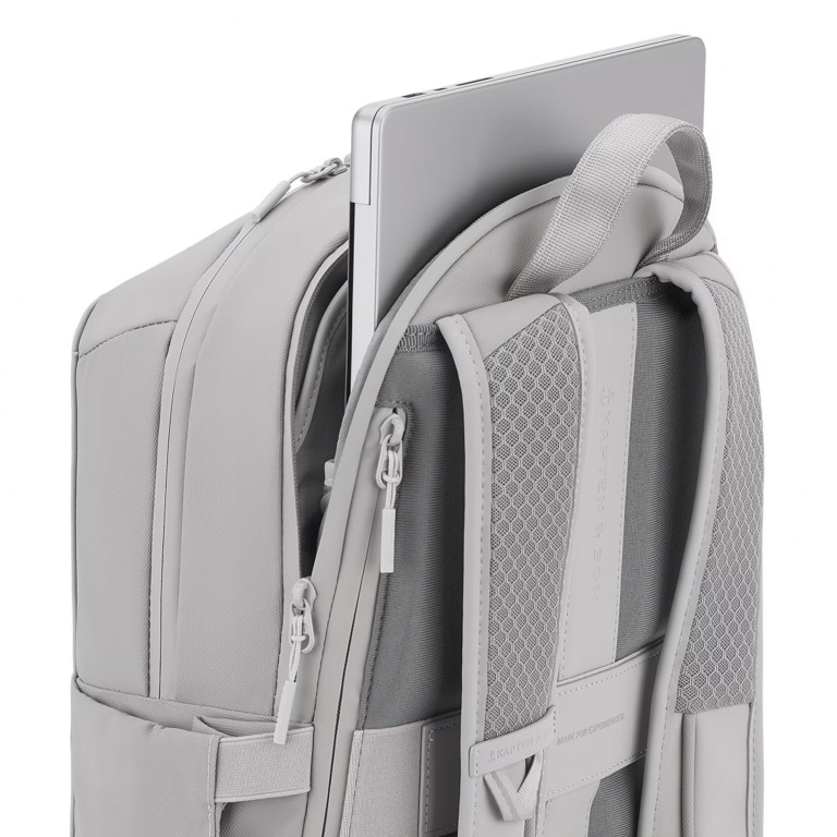 Rucksack Oslo Greige, Farbe: grau, Marke: Kapten & Son, EAN: 4251145245269, Abmessungen in cm: 29x45x13, Bild 9 von 11