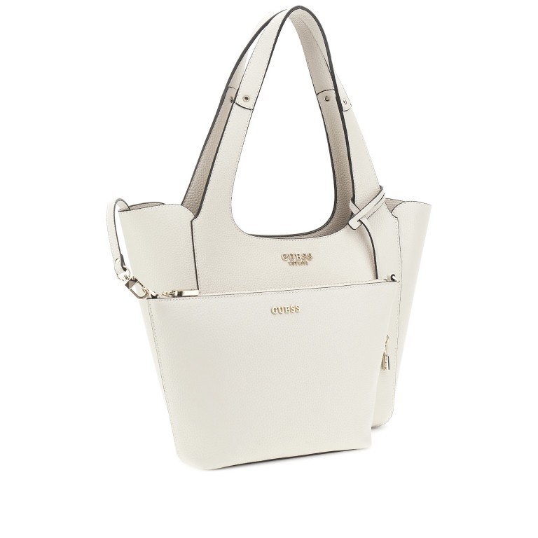 Shopper Helina mit herausnehmbarer Tasche Bone, Farbe: beige, Marke: Guess, EAN: 0190231934417, Abmessungen in cm: 25.5x29x12, Bild 2 von 7