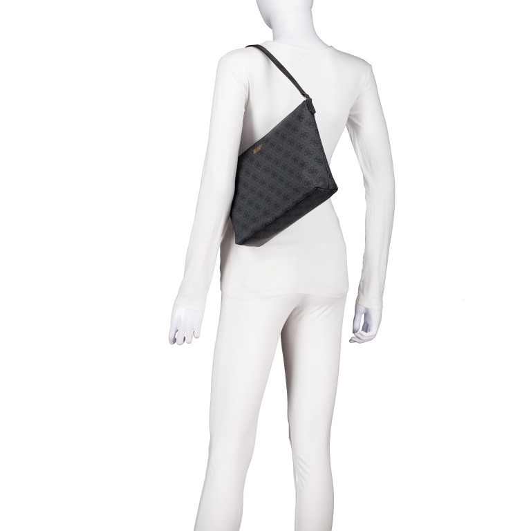 Shopper Brenton 4G-Logo Bag in Bag Coal, Farbe: anthrazit, Marke: Guess, EAN: 0190231950042, Abmessungen in cm: 36x28x13, Bild 4 von 7