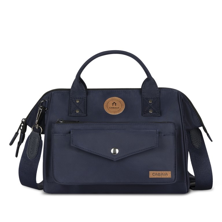 Umhängetasche Crossbody Nara mit austauschbarer Fronttasche Dunkelblau, Farbe: blau/petrol, Marke: Cabaia, EAN: 3667022013943, Abmessungen in cm: 26x20x11, Bild 1 von 8