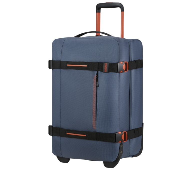 Reisetasche Urban Track S Coated mit Rollen Navy Orange, Farbe: blau/petrol, Marke: American Tourister, EAN: 5400520300720, Abmessungen in cm: 35x55x20, Bild 2 von 13