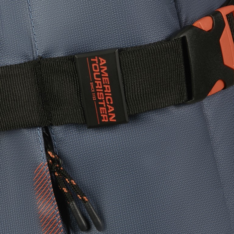 Reisetasche Urban Track M Coated mit Rollen Navy Orange, Farbe: blau/petrol, Marke: American Tourister, EAN: 5400520300737, Abmessungen in cm: 40x68x38.5, Bild 10 von 13