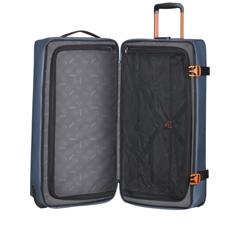 Reisetasche Urban Track L Coated mit Rollen Navy Orange, Farbe: blau/petrol, Marke: American Tourister, EAN: 5400520300744, Abmessungen in cm: 44x78.5x43, Bild 7 von 13
