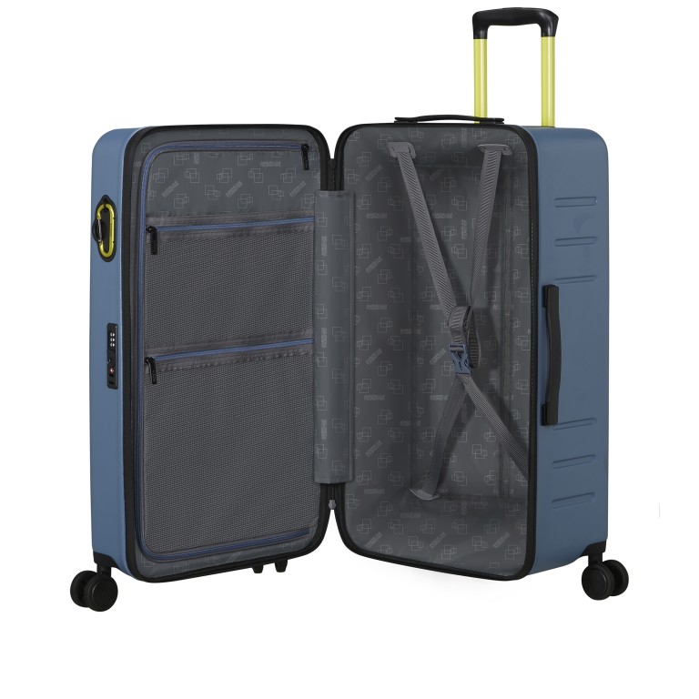 Koffer TrailOn Trunk 73 cm Coronet Blue, Farbe: blau/petrol, Marke: American Tourister, EAN: 5400520291295, Abmessungen in cm: 40x73x38, Bild 7 von 11