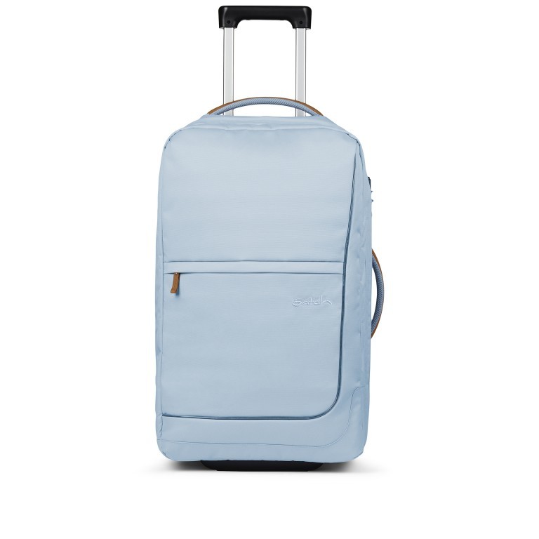 Rollenreisetasche Travel Flow M Check In Pure Ice Blue, Farbe: blau/petrol, Marke: Satch, EAN: 4057081161461, Abmessungen in cm: 37x29x65, Bild 1 von 8