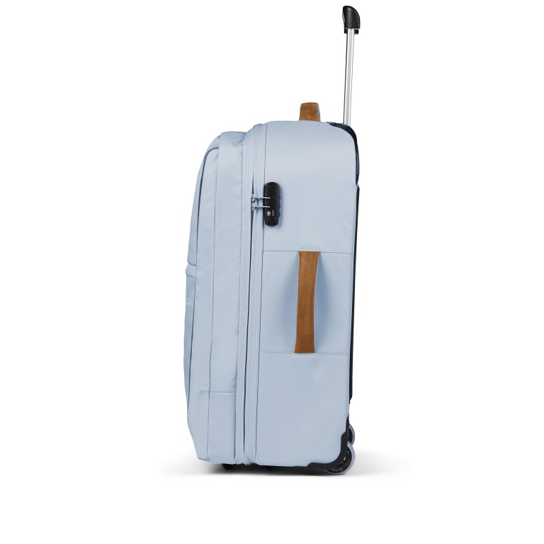 Rollenreisetasche Travel Flow M Check In Pure Ice Blue, Farbe: blau/petrol, Marke: Satch, EAN: 4057081161461, Abmessungen in cm: 37x29x65, Bild 3 von 8