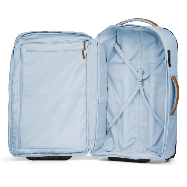 Rollenreisetasche Travel Flow M Check In Pure Ice Blue, Farbe: blau/petrol, Marke: Satch, EAN: 4057081161461, Abmessungen in cm: 37x29x65, Bild 5 von 8