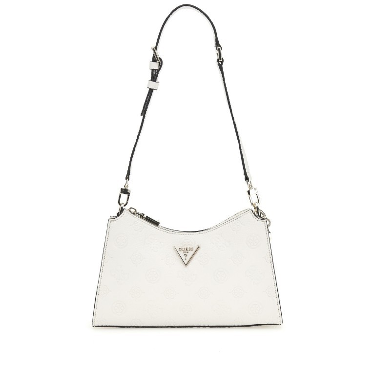 Umhängetasche Cresidia 4G-Logo Peony Off White, Farbe: beige, Marke: Guess, EAN: 0190231932697, Abmessungen in cm: 26.5x16.5x7.5, Bild 1 von 6