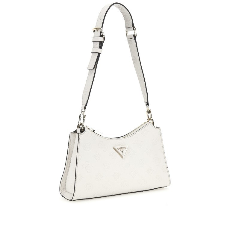 Umhängetasche Cresidia 4G-Logo Peony Off White, Farbe: beige, Marke: Guess, EAN: 0190231932697, Abmessungen in cm: 26.5x16.5x7.5, Bild 2 von 6
