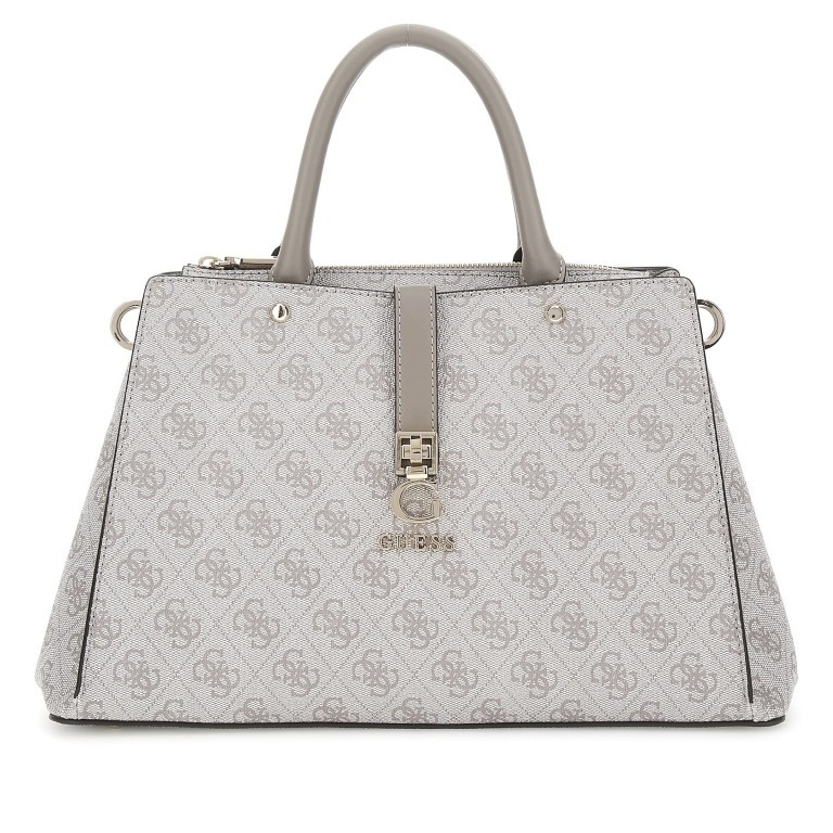 Handtasche Zamira 4G-Logo Dark Taupe, Farbe: taupe/khaki, Marke: Guess, EAN: 0190231931997, Abmessungen in cm: 34x22x11.5, Bild 1 von 7