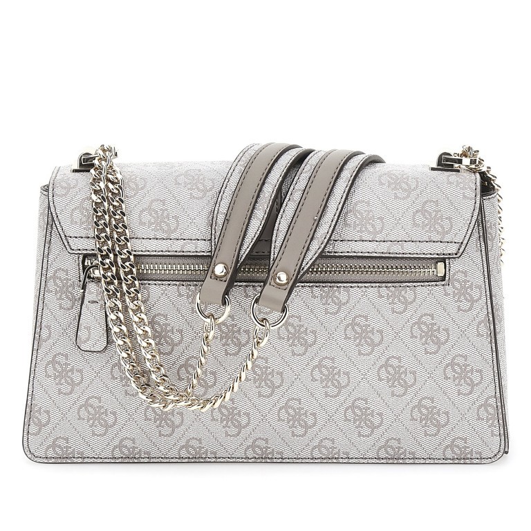 Umhängetasche Zamira 4G-Logo Dark Taupe, Farbe: taupe/khaki, Marke: Guess, EAN: 0190231932192, Abmessungen in cm: 25.5x15.5x7, Bild 3 von 7