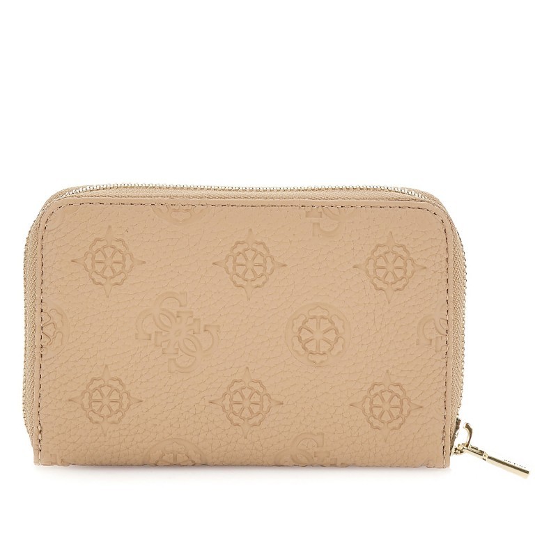 Geldbörse Cresidia 4G-Logo Peony Beige, Farbe: beige, Marke: Guess, EAN: 0190231932642, Abmessungen in cm: 14x9.5x2.5, Bild 2 von 3