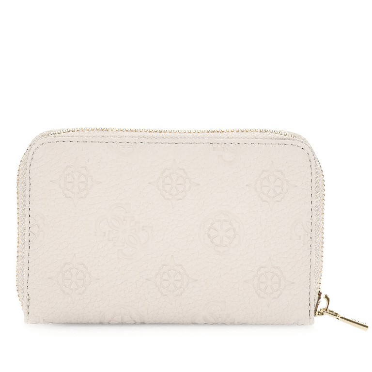 Geldbörse Cresidia 4G-Logo Peony Off White, Farbe: beige, Marke: Guess, EAN: 0190231932659, Abmessungen in cm: 14x9.5x2.5, Bild 2 von 3