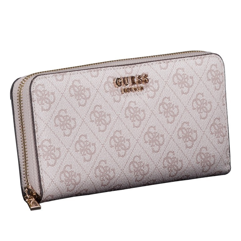 Geldbörse Zamira Dark Taupe, Farbe: taupe/khaki, Marke: Guess, EAN: 0190231932116, Abmessungen in cm: 20.5x10.2x2.2, Bild 2 von 5