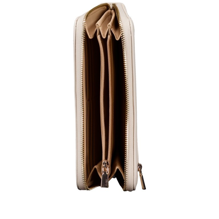 Geldbörse Laurel Bone, Farbe: beige, Marke: Guess, EAN: 0190231905615, Abmessungen in cm: 20.5x10.2x3, Bild 5 von 5