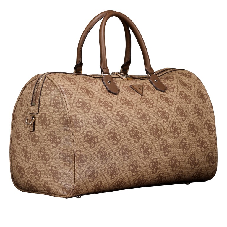 Reisetasche Berta 4G-Logo Größe 50 cm Latte Brown, Farbe: cognac, Marke: Guess, EAN: 0190231947639, Abmessungen in cm: 50x31x26, Bild 2 von 6