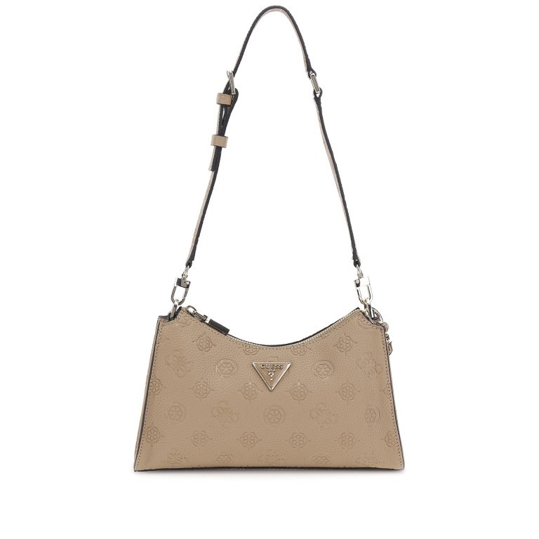Umhängetasche Cresidia 4G-Logo Peony Beige, Farbe: beige, Marke: Guess, EAN: 0190231932680, Abmessungen in cm: 26.5x16.5x7.5, Bild 1 von 6