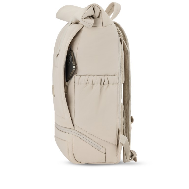 Rucksack Eco Series Kyle erweiterbar Sand, Farbe: beige, Marke: Johnny Urban, EAN: 4260759424298, Abmessungen in cm: 31x45x14, Bild 3 von 17